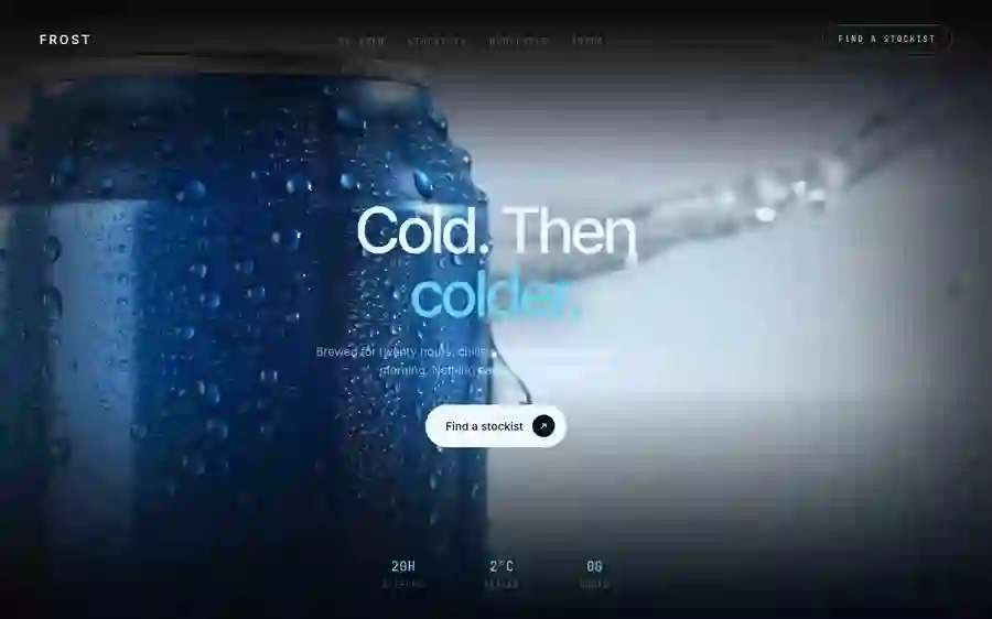 Frost Designstudie – Frische und minimalistische Ästhetik