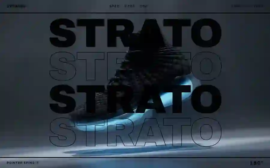 Strato Designstudie – Markant, kontrastreich und bewegungsstark